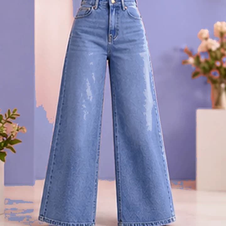 Jean Wide Leg azul · Azul profundo