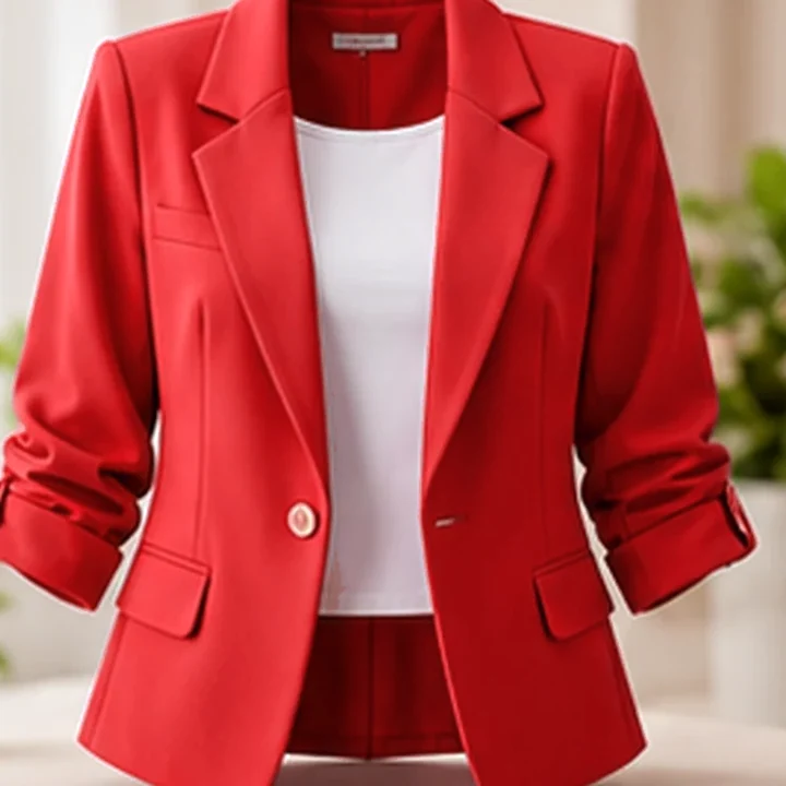 Blazer fucsia · Coral