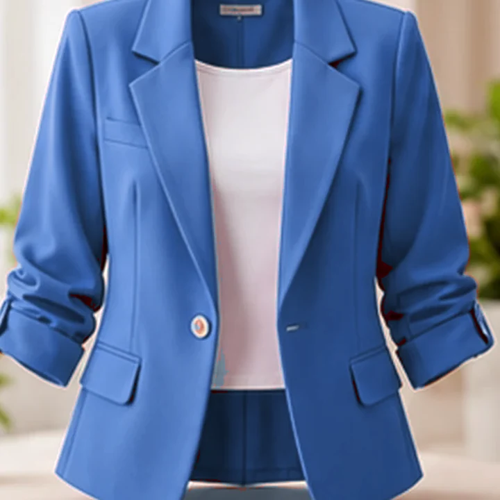 Blazer fucsia · Celeste