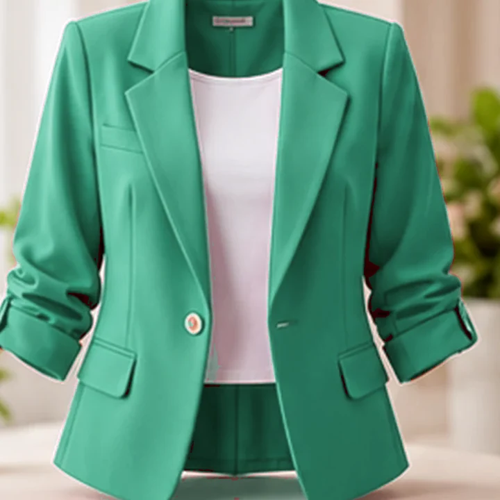 Blazer fucsia · Menta