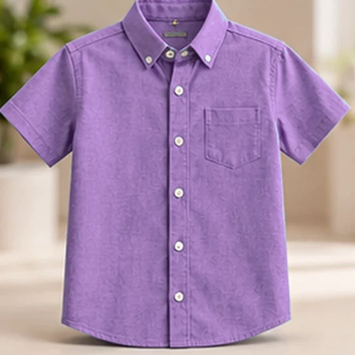 Camisa niño azul · Malva