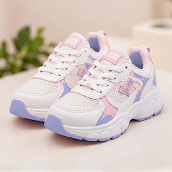 Tenis niña rosados · Azul profundo